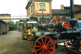 historische Lokomotive